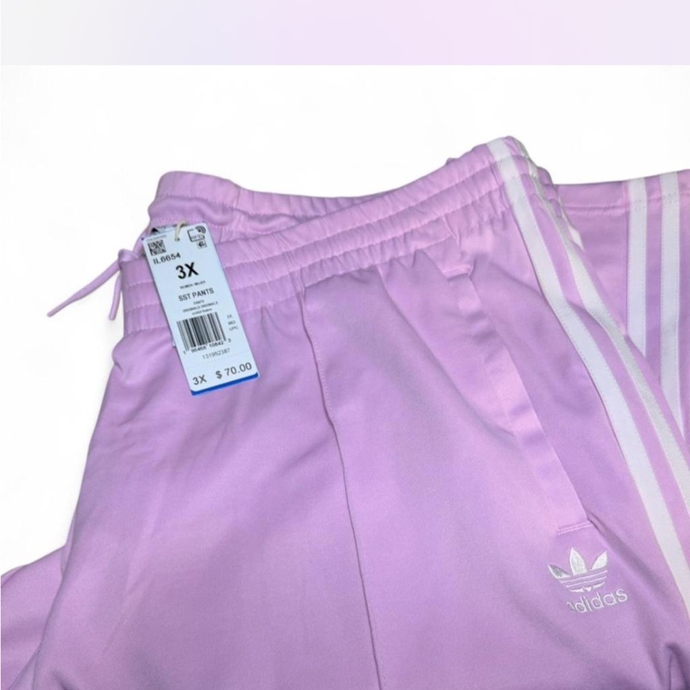Adidas Originals SST Women’s Orchid Fusion Pink with White Stripes - 3X